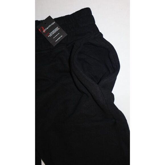 n:philanthropy Women's Sz S Black Slit Hem Ankle Stretch Pants $120 - Picture 7 of 13